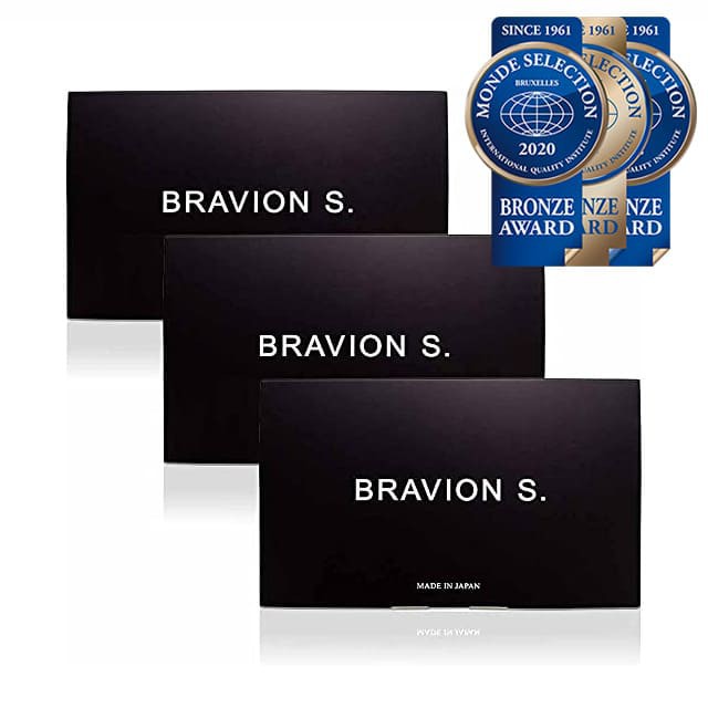 増大サプリ BRAVION S.（ブラビオンエス） 公式通販 3箱 3ヶ月分 4年