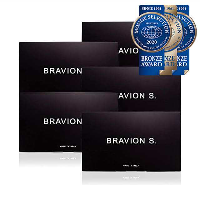 増大サプリ BRAVION S.（ブラビオンエス） 公式通販 5箱 5ヶ月分 4年