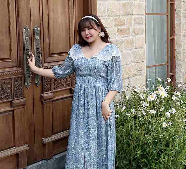 カシュクール ワンピ マキシワンピース 花柄 ロング ワンピース 大きいサイズ 五分袖 フローラル 春夏 体型カバー お嬢様 清楚の通販はau Pay マーケット Prism One Au Pay マーケット店
