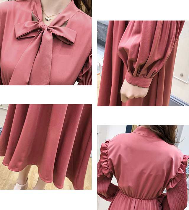 シャツワンピース ロング丈 長袖 大人かわいい 肩フリル ワンピース ボウタイ ボリューム袖 無地 フレア 秋冬 黒 エレガントの通販はau Pay マーケット Prism One Au Pay マーケット店 シャツワンピース ロング丈 長袖 大人かわいい 肩フリル ワンピース ボウタイ ボリューム袖 無地 フレア 秋冬 黒 エレガントの通販はau Pay マーケット Prism One Au Pay マーケット店