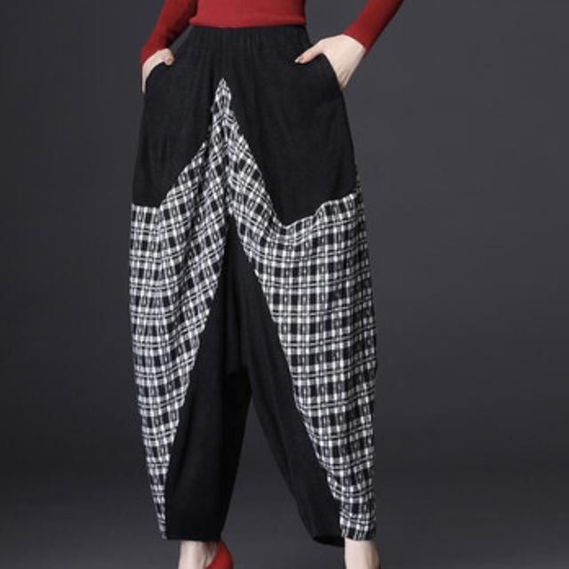 サルエルパンツ レディース 秋 冬 30代 40代 イージーパンツ デニム ブラック ロング丈 無地 ウエストゴム ゆったり カジュアル シンプルの通販はau Pay マーケット Prism One Au Pay マーケット店