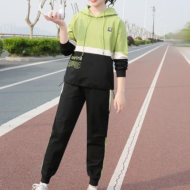 スエットレディース上下 冬 ルームウェア 上下セット レディース 長袖 ラウンドネック 韓国 ギャル系 スポーティ ストリート アウトドアの通販はau Pay マーケット Prism One Au Pay マーケット店