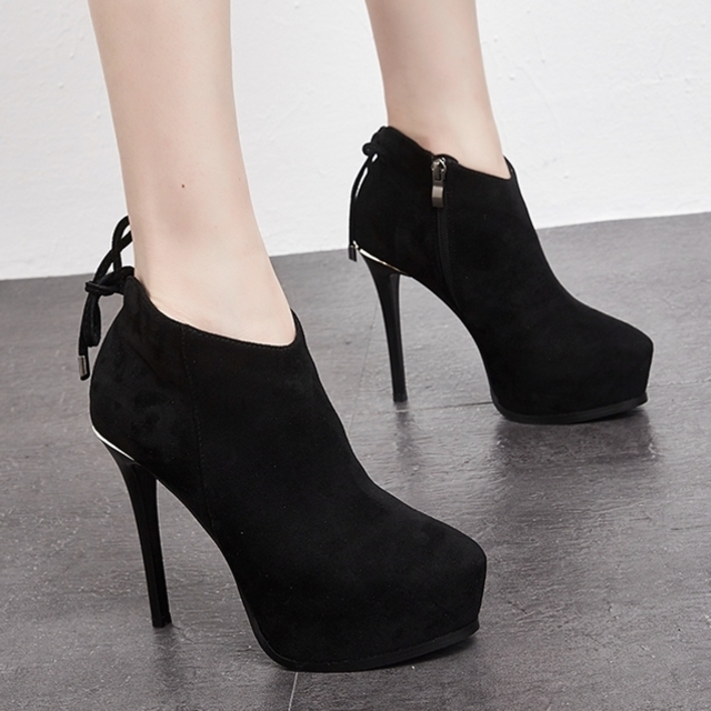 冬靴 レディース ブーツ ブーティ レディース 靴 シューズ ブーツ Vライン スウェード シンプル ヒール ハイヒール 美脚 大人可愛い の通販はau Pay マーケット Prism One Au Pay マーケット店