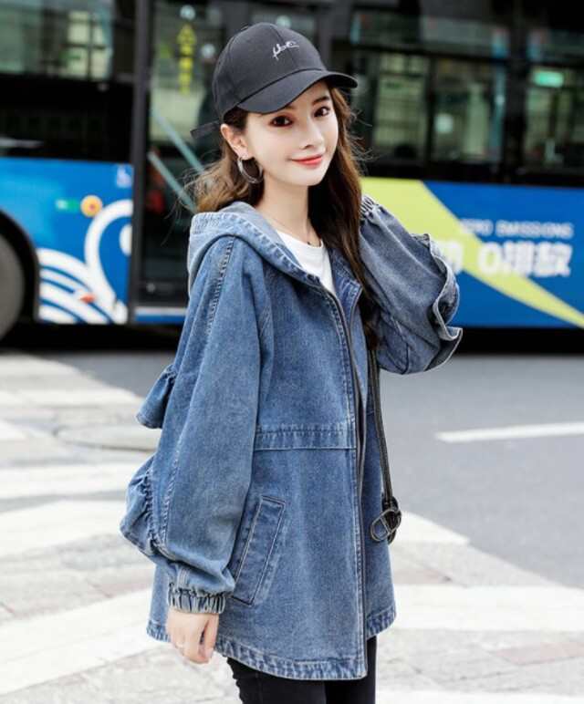 春服 レディース パーカー ジップアップ パーカー フード付 パーカー風 フラワー風 フリル スウェット 長袖 ゆったり フリル 大人可愛いの通販はau Pay マーケット Prism One Au Pay マーケット店