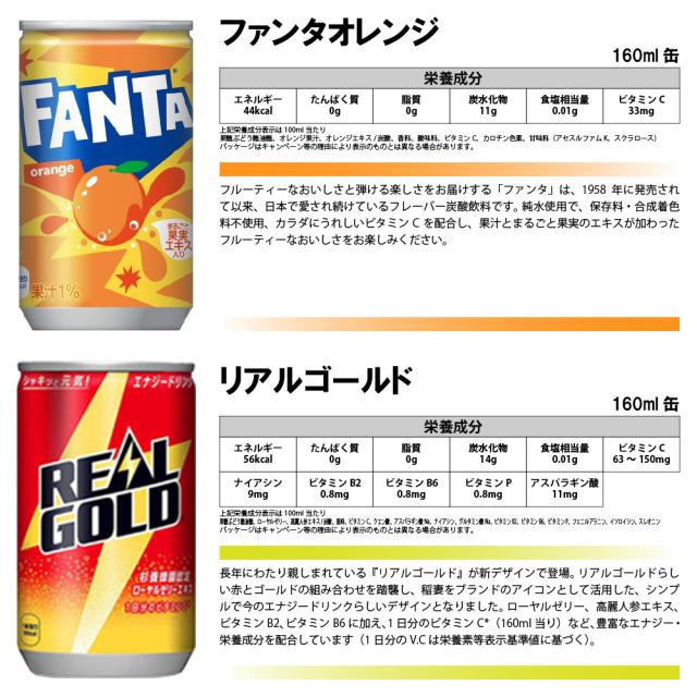 送料無料 】 炭酸飲料 缶ジュース ミニ缶 160ml 13種 A 計30本