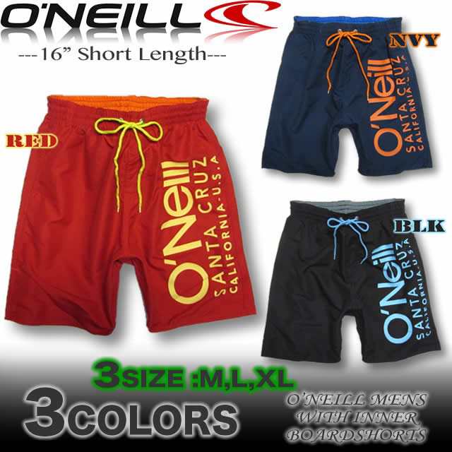 Oneill オニール メンズ サーフパンツ ボードショーツ インナー付き