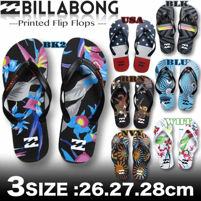 Billabong ビラボン メンズ プリント柄 ビーチサンダル サーフブランド Ai011 958の通販はau Pay マーケット ｖｅｎｉｃｅ