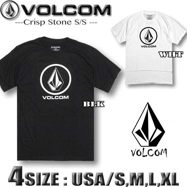 ボルコム Tシャツ メンズ Volcom 半袖 サーフブランド Usa規格 白