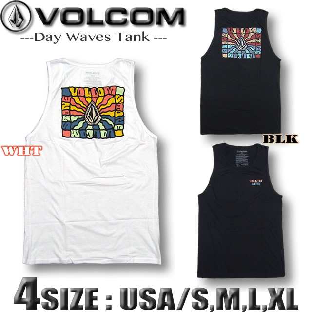 ボルコム タンクトップ Tシャツ メンズ Volcom Usa企画 サーフブランド スノボ スケボー ブラック 黒 ホワイト 白 5102の通販はau Pay マーケット ｖｅｎｉｃｅ