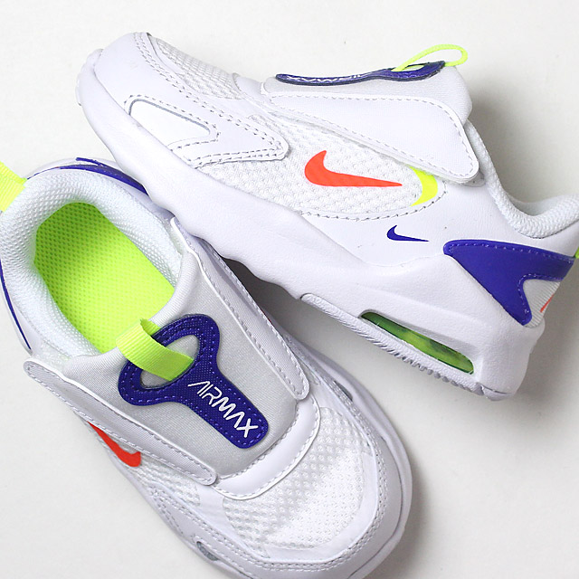 ナイキ ベビーシューズ スニーカー エア マックス ボルトtde ホワイト ブライトクリムゾン Cw1629 103 Nike Air Max の通販はau Pay マーケット シューズストア アビック