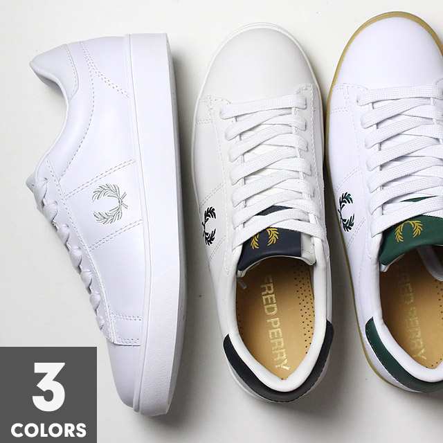 ポイント倍 フレッドペリー スニーカー メンズ レディース スペンサー レザー 全4色 Fred Perry Spencer 0327 の通販はau Pay マーケット シューズストア アビック