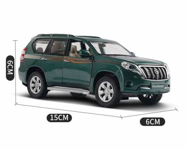 ミニカー 1 24 トヨタランドクルーザー 2023 白色 Toyota Land Cruiser 2023 ランクル ランドクルーザー