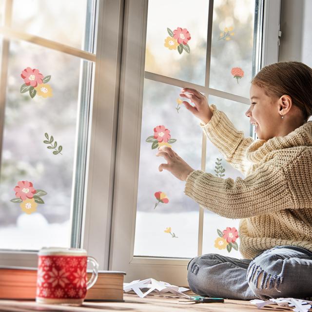 ウォールステッカー 壁ステッカー 子供部屋 花 フラワーの通販はau Pay マーケット With Life