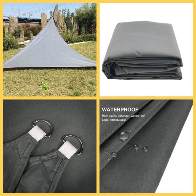 サンシェード 日よけ Uvカット 屋外 テント 三角 2m 2m 2mの通販はau Pay マーケット With Life