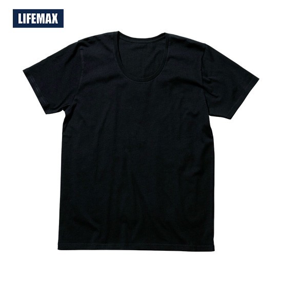 Tシャツ 半袖 メンズ オーガニックコットンuネックtシャツ 無地 Lifemax ライフマックス 4 3オンス Xs S M L Xlサイズの通販はau Pay マーケット Tシャツ通販mi 215