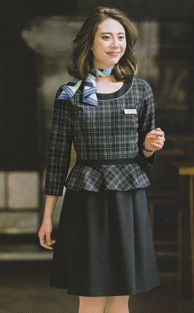 事務服 制服 レディースワンピース受付にイベント制服に秋冬の通販はau Pay マーケット 制服専門店 楠橋白衣