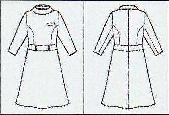 事務服 制服 ワンピース7分袖 アンジョア 春夏秋冬の通販はau Pay マーケット 制服専門店 楠橋白衣