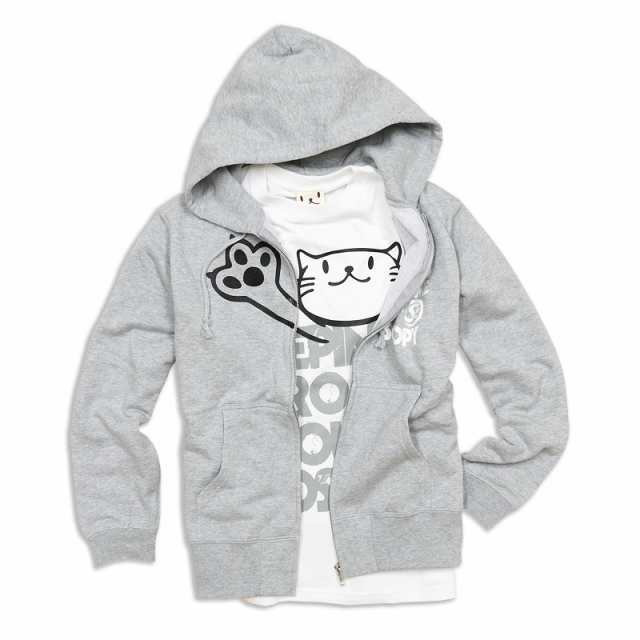 Tシャツ パーカー セット 猫 PEEPING CAT ＆ I’m here ネコ ねこ 猫柄 雑貨 SCOPY スコーピーの通販は