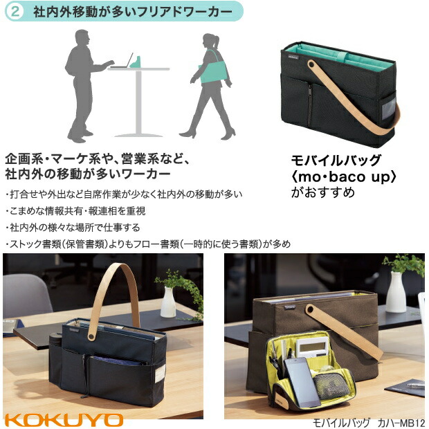 モバイルバッグ 社内持ち運び用バッグ ショルダータイプ モバコ アップの通販はau Pay マーケット 文具市場 W店