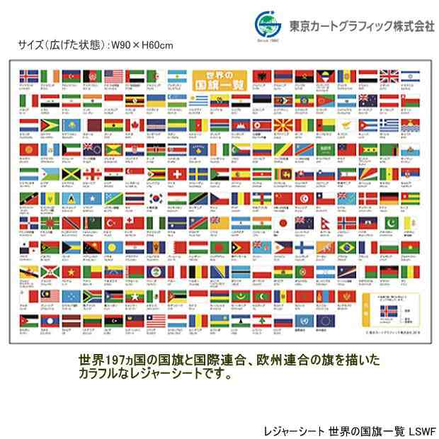 世界の国旗シール　　 