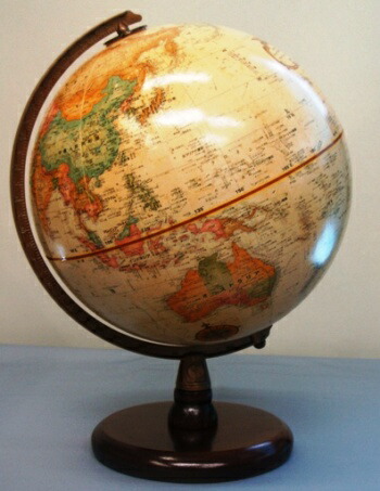 ★ルーペ　プレゼント中！★リプルーグル　クインシー型　地球儀（日本語版）/Replogle 51572の通販は