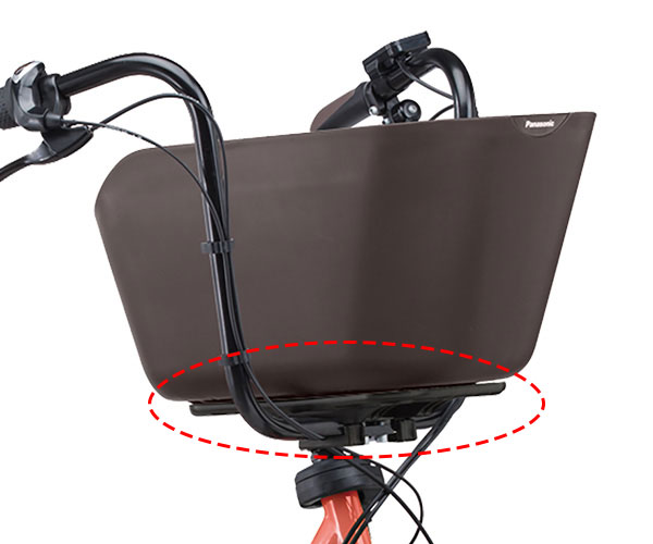 NCB298S パナソニック 電動自転車 バスケットアダプター Panasonic