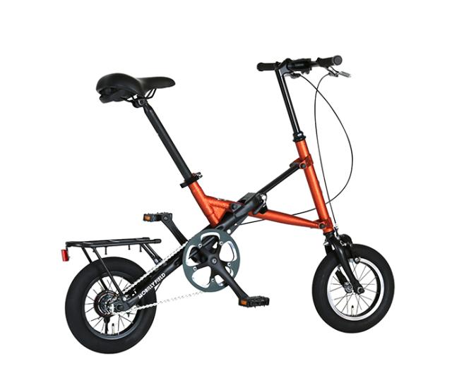 配送も店頭受取も可 自転車 折り畳み自転車 12インチ 変速ギアなし 折りたたみ自転車 Harry Quinn Mobilly Field Wオレンの通販はau Pay マーケット ダイシャリン