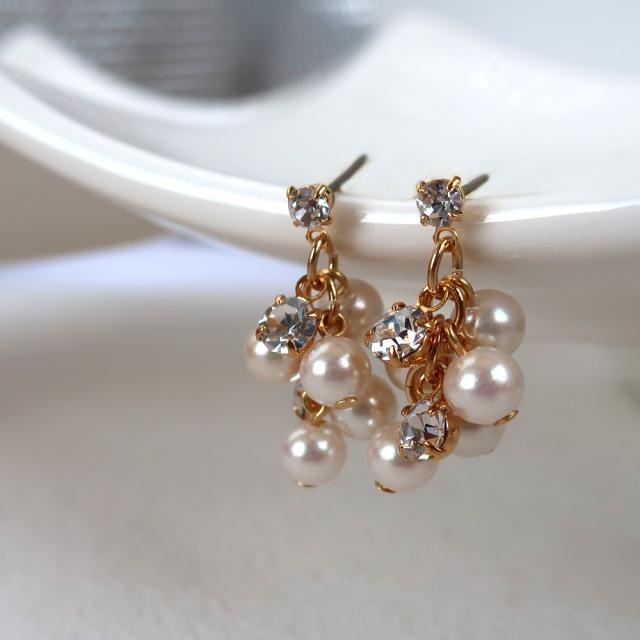 イヤリング ノンホールピアス パール ノンホールイヤリング かわいい 安い 30代 40代 50代 パーツ 痛くない 日本製 レディース 大ぶり おの通販はau Pay マーケット Melody Accessory