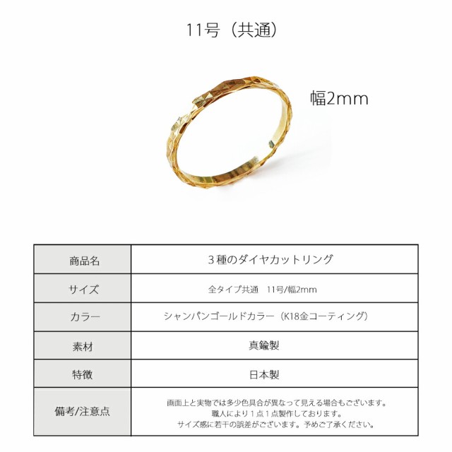 【vintage】14k gold ピンキーリング 11号リング