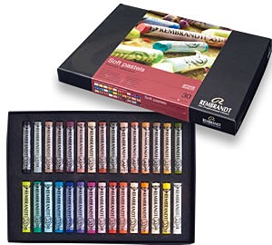 レンブラントソフトパステル ハーフ30色木箱セット | 製品情報