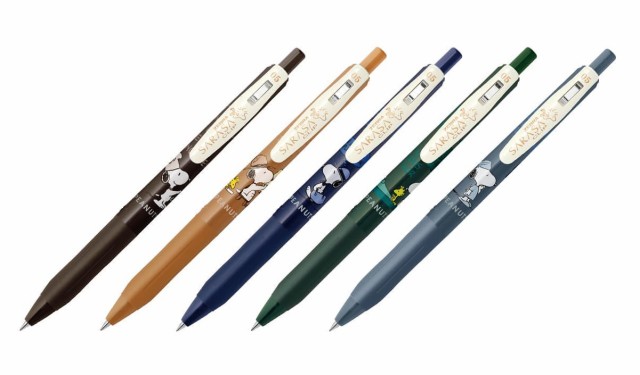 数量限定 ZEBRA サラサクリップ 0.5mm スヌーピー デザイン ボールペン ...