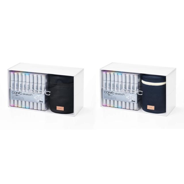 copic　コピック スペシャルギフト ポシェットバンドルセット　ブラック ネイビー