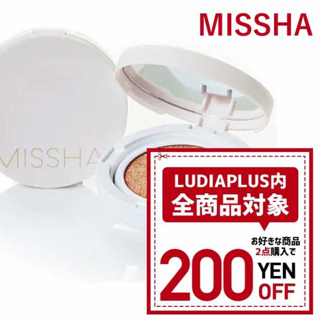 発送日の翌日配達 韓国コスメ ファンデーション MISSHA ミシャ ファンデーション マジッククッション カバー21,23  モイスチャー21,23の通販はau PAY マーケット - LUDIAPLUS