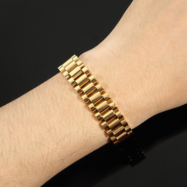 プレジデントブレスレット ゴールドブレス メンズ プレジデンシャル １８kの通販はau Pay マーケット G Custom ジーカスタム