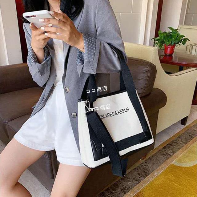 ショルダーバッグ トートバッグ レディース バッグ カバン 斜めがけ キャンパス カジュアル 人気 キャンバスバッグ 手提げかばん ハンドの通販はau Pay マーケット ココ商店