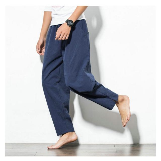 サルエルパンツ メンズ ロング ワイドパンツ ズボン 綿 パンツ ボトムス 男性 大きいサイズ リラックス パンツ カジュアル ナチュラル オの通販はau Pay マーケット ココ商店