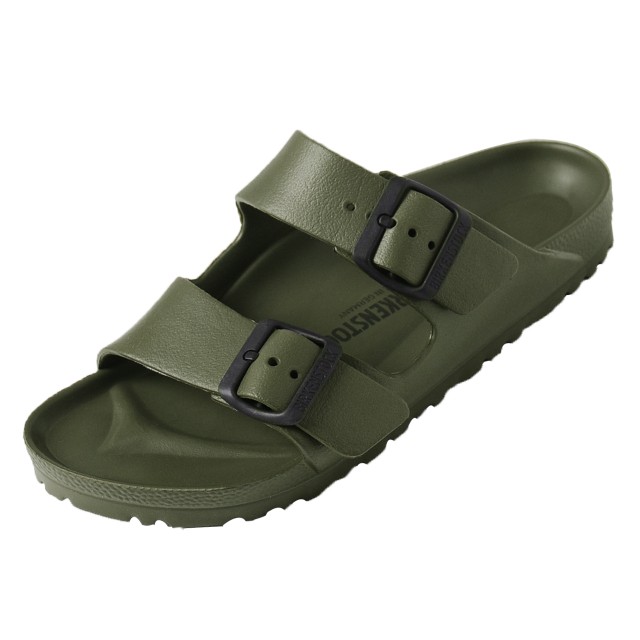 khaki birkenstocks