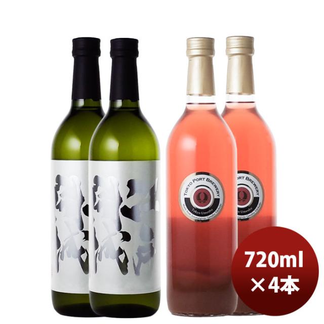 江戸開城 純米吟醸原酒 山田錦＆東京梅酒 各2本セットの通販は