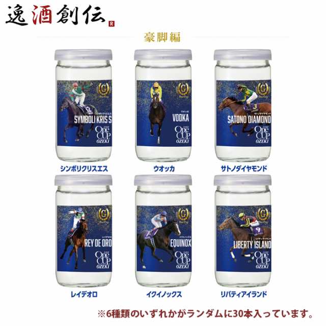 日本酒 大関 上撰 ワンカップ G-OneCup 豪脚編 180ml × 1ケース 30