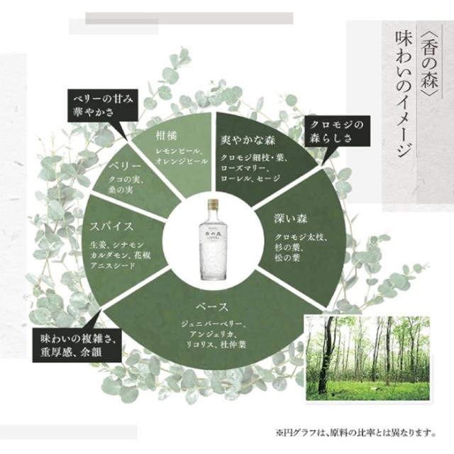 養命酒 CRAFT GIN 香の森 47% 700ml 2本 47度 クラフトジン クロモジ ドライ 新生活 入学祝い 卒業祝い 就職祝い 進学祝い_4