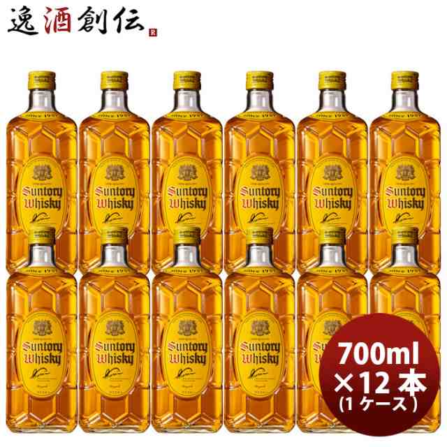 サントリーウイスキー角瓶 700ml瓶 NEW 700ml × 1ケース / 12本お酒