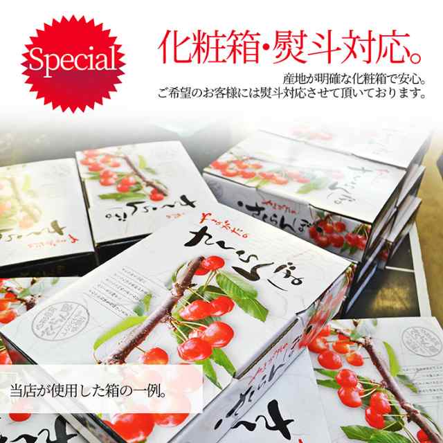 【2026年6月中旬発送 先行予約】 さくらんぼ 佐藤錦 特秀 2L玉 1kg(500g×2) 山形県産 産地直送 化粧箱入 プレゼント ギフト 品質保証 贈答品 のし グルメ お取り寄せ_5