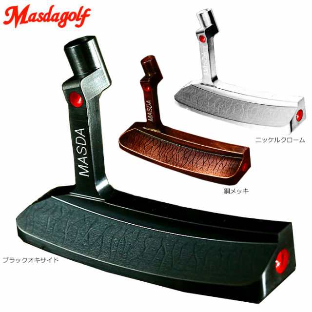 Masdagolf STUDIO-1 PUTTER マスダゴルフ スタジオ1 パター ブラックオキサイドの通販は