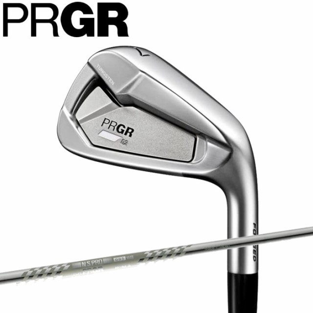 オンライン限定商品】 PRGR NEW 02 アイアン 6-PWセット N.S.PRO