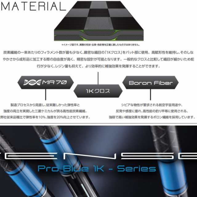 キャロウェイ用スリーブ付シャフト 三菱ケミカル TENSEI Pro Blue 1K