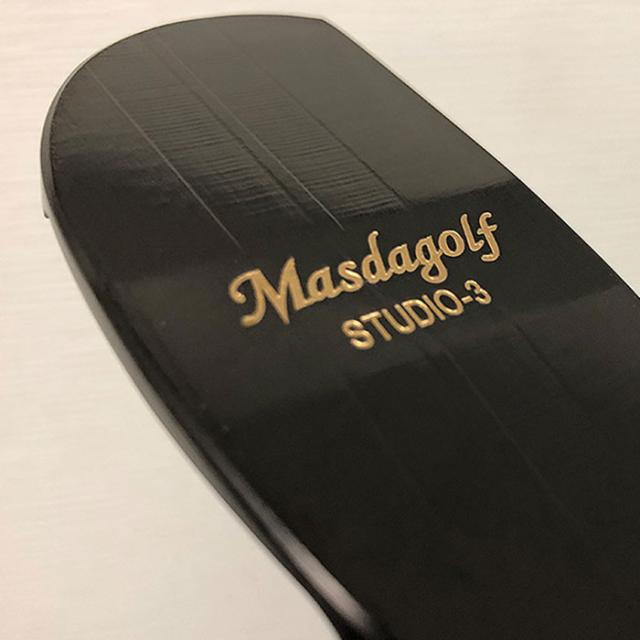 Masdagolf STUDIO-3 PUTTER マスダゴルフ スタジオ3 パター ブラックコート_3
