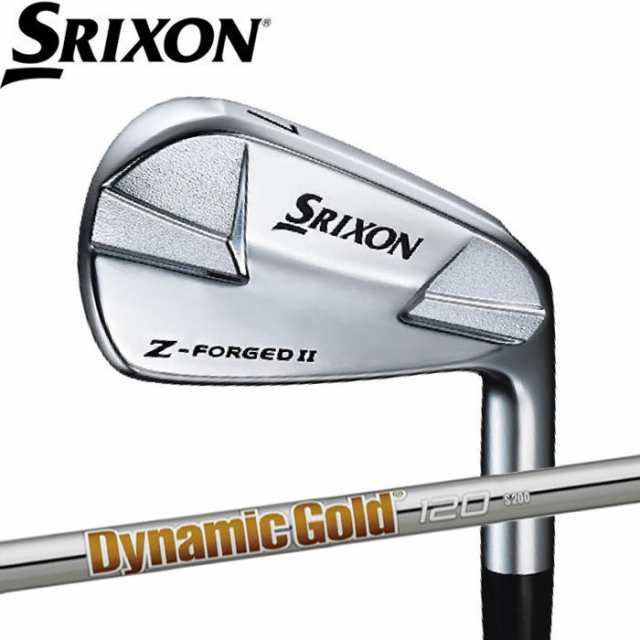 SRIXON Z-FORGED II 5-P スリクソン ダンロップ アイアン 6本 5-PWセット Zフォージド2 Dynamic Gold 120 装着モデル ダイナミックゴー