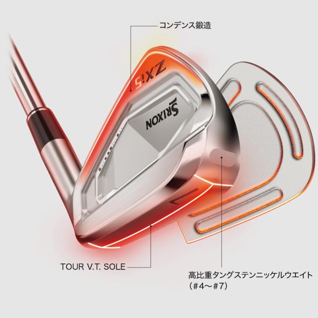 【#4,AW,SW単体】スリクソン ZXi5 アイアン 日本シャフト 950ネオ/S 装着モデル ZXi5 IRON N.S.PRO 950neo/S Srixon 日本仕様