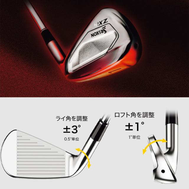 【#4,#5,AW,SW単体】スリクソン ZXi4 アイアン 日本シャフト 950ネオ/S 装着モデル ZXi4 IRON N.S.PRO 950neo/S Srixon 日本仕様_6