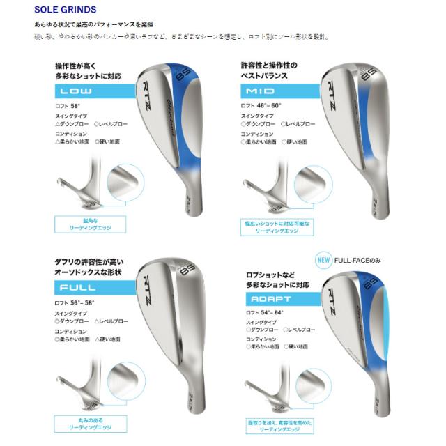 Cleveland Golf クリーブランド RTZ ツアーサテン ウエッジ N.S.PRO MODUS3 115装着モデル 日本仕様 Z-ALLOY